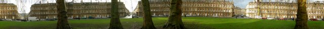 360 degree view of circus from the centre