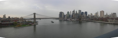 Brooklyn Bridge taken from Manhattan Bridge